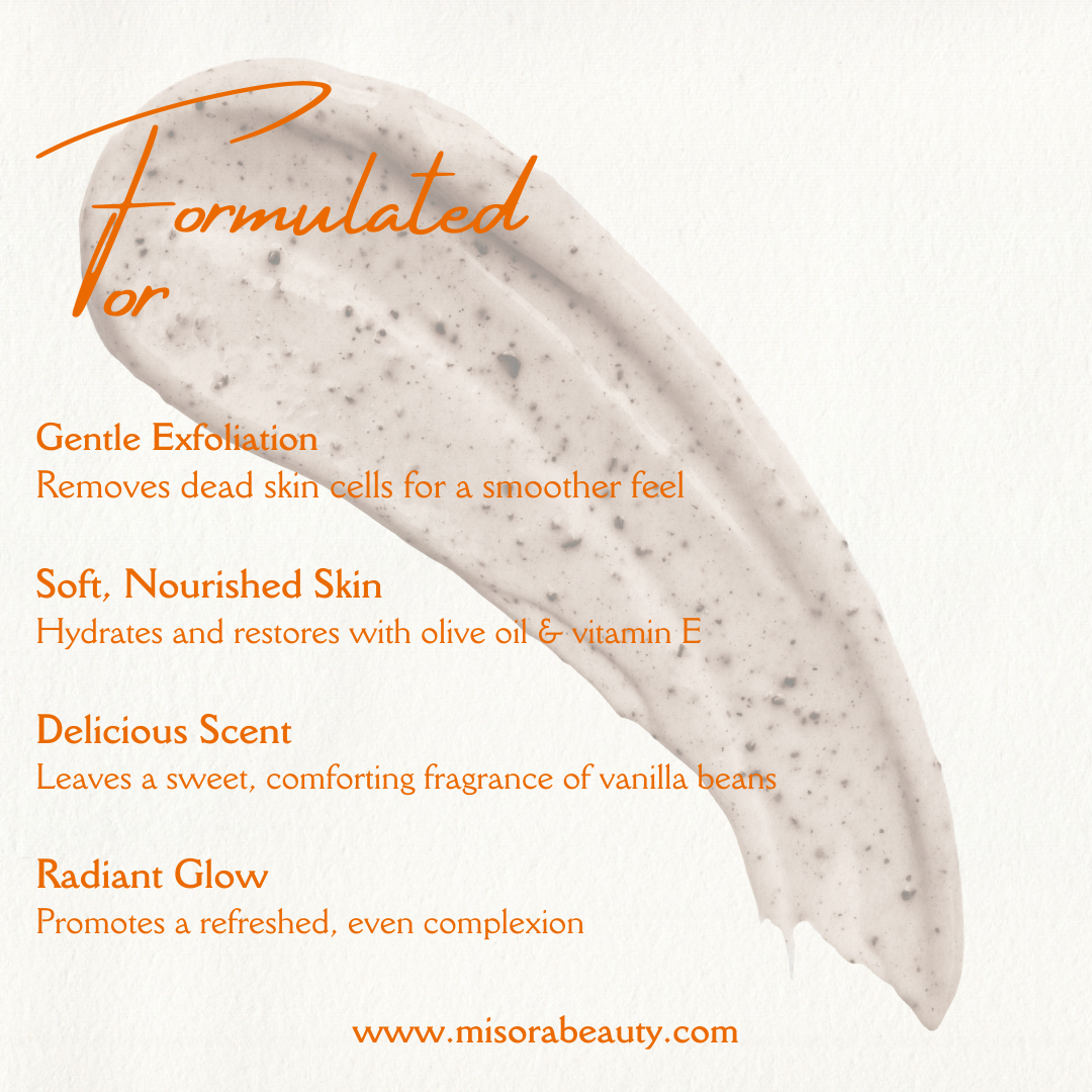 Tangy Vanilla Face & Body Scrub
