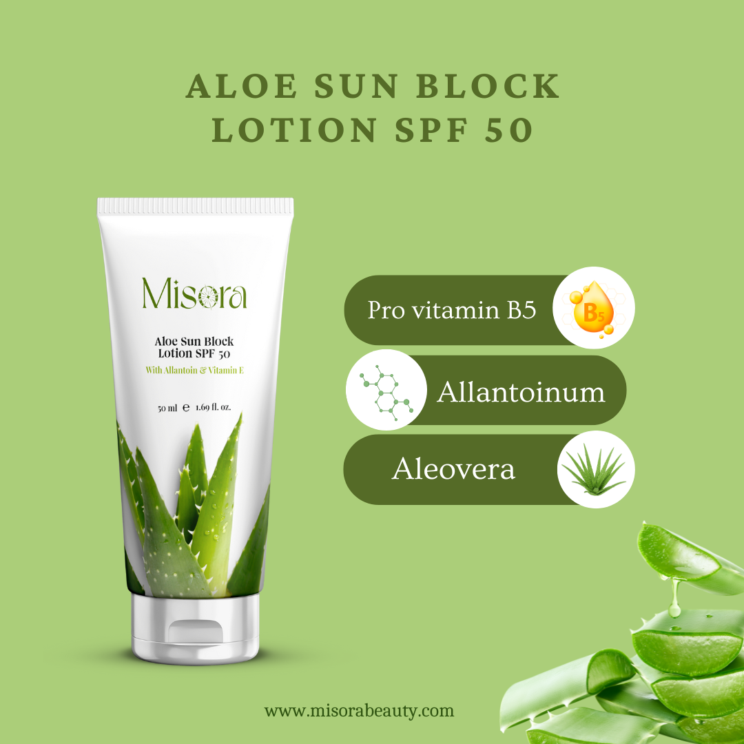 Aloe Sun Block Lotion SPF 50