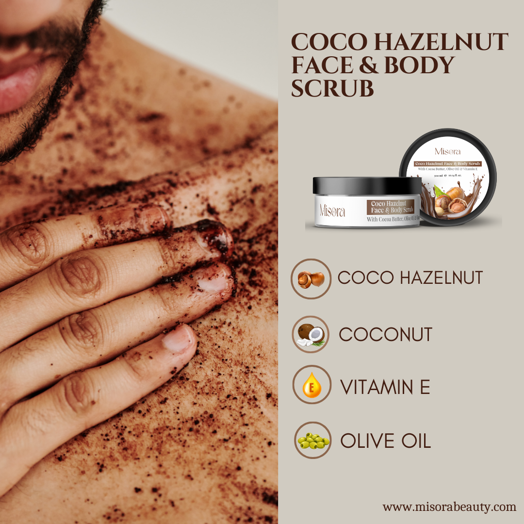 Coco Hazelnut Face & Body Scrub